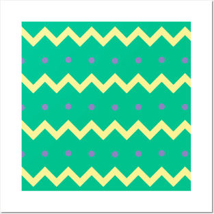 Chevron Pattern 39 Posters and Art